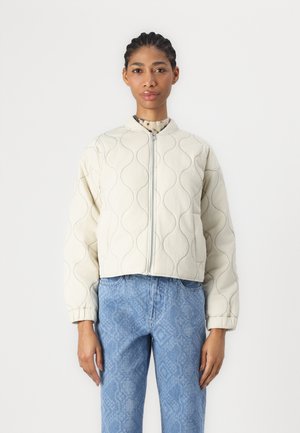 ICHI GINALO - Bomber Jacket - almond milk