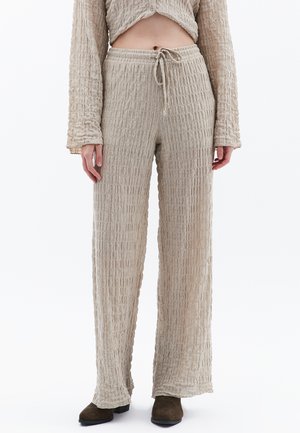 HIGH RISE WIDE  - Pantalon classique - island fossil