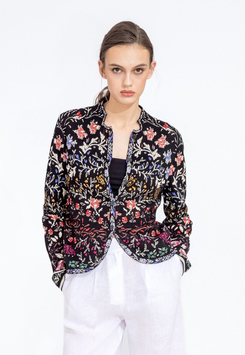 Ivko - ANDALUSIA PATTERN - Blazer - black, Enlarge