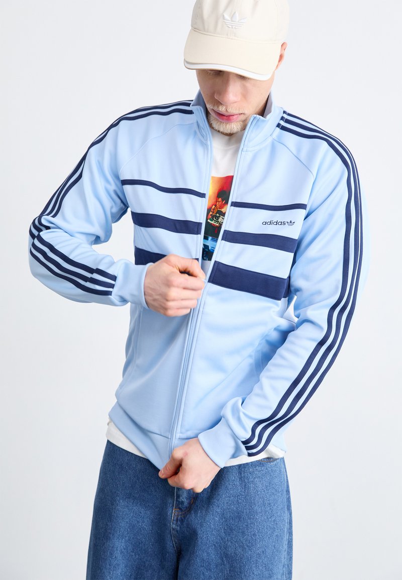 ENNOY PANEL BORDER S/S T-SHIRT (NAVY)（PANEL BORDER S/S T-SHIRT  