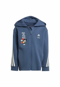 adidas Sportswear DISNEY MICKEY MOUSE - Felpa con zip - preloved ink   off white