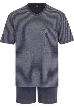 SET  - Nachtwäsche Set - anthrazit