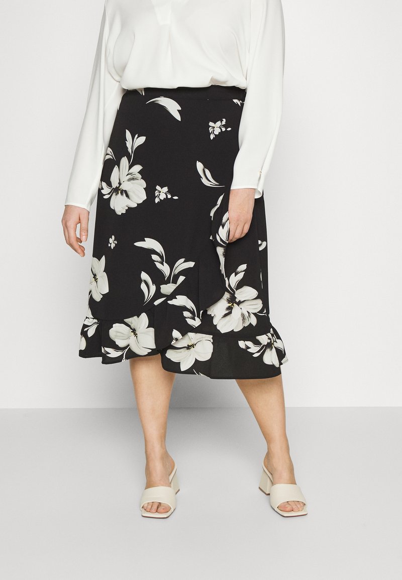 Damen Jeansröcke | ONLY Carmakoma CARLUXMILLE WRAP SKIRTWickelrockblack/schwarz - YA32799 Damen Jeansröcke | ONLY Carmakoma CARLUXMILLE WRAP SKIRTWickelrockblack/schwarz - YA32799