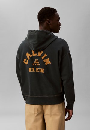 LOGO GRAPHIC  - Sweatjacke - rich brown