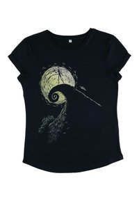 Henry Tiger NIGHTMARE BEFORE CHRISTMAS SPIRAL HILL JACK - Triko s potiskem - navy blue