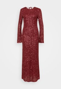 SEQUIN DRESS - Proginė apranga - tawny port
