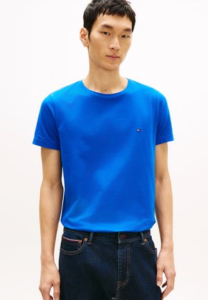 SLIM FIT TEE - Βασικό μπλουζάκι - regal blue