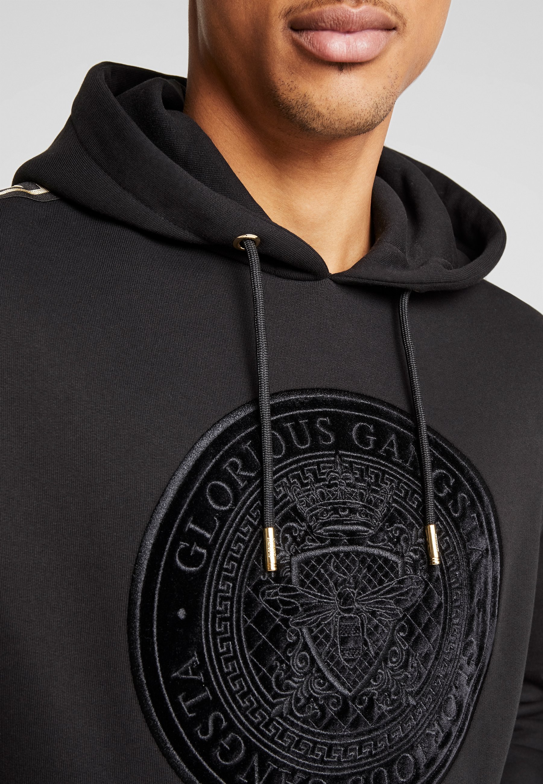 MERCY LOGO HOODIE Luvtröja black MERCY LOGO HOODIE Luvtröja black