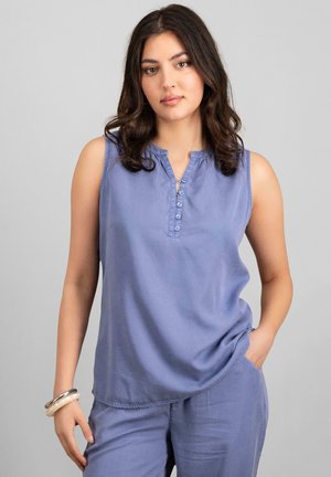 Blouse - blue