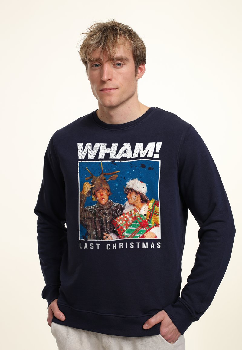 Henry Tiger WHAM LAST CHRISTMAS UNISEX  - Felpa - navy blue