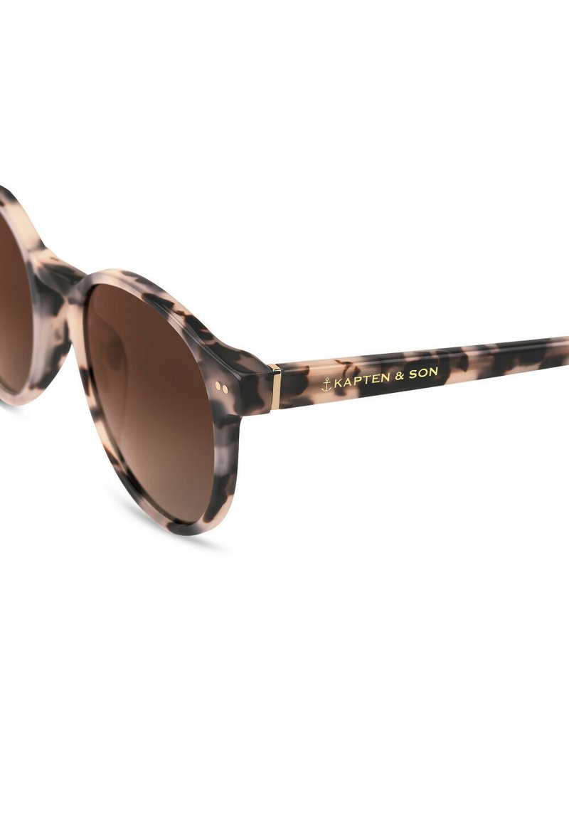 Kapten & Son MARAIS UNISEX - Sonnenbrille - sand tortoise brown 