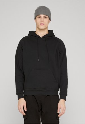 Urban Classics BLANK HOODY - Pulover s kapuco - black
