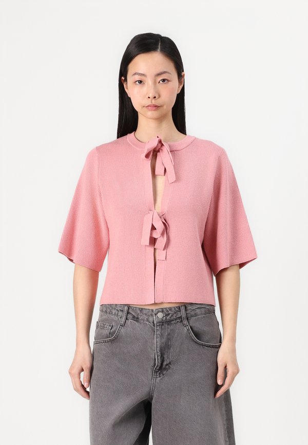 OBJULLA PARVI  - Cardigan - rose elegance