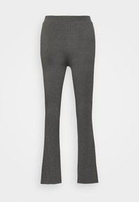 Even&Odd 2 PACK - Calças - black/mottled dark grey