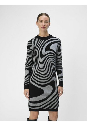 OBJRAY DRESS - Robe pull - black