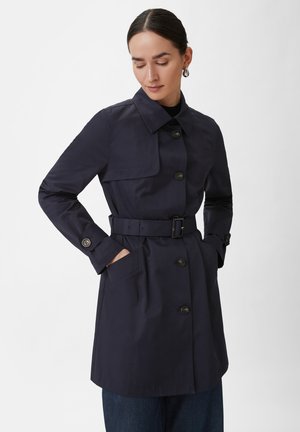 TAILLIERTER MIT BINDEGÜRTEL - Trenchcoat - navy