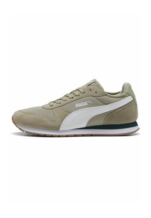 Baskets basses - lux army- white-gum