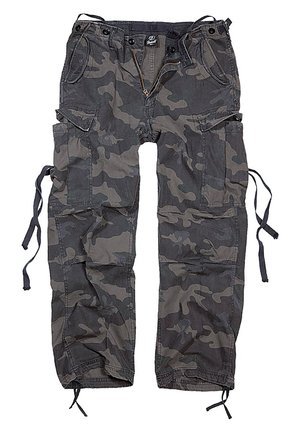 Brandit VINTAGE - Pantalon cargo - black