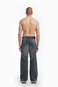 FAVELA FLARED UNISEX - Løst sittende jeans - grey