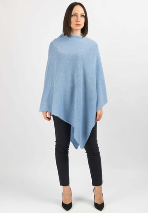 Dalle Piane Cashmere PONCHO - Poncho - cielo