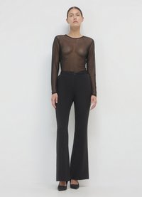 Calliope A ZAMPA  - Pantalon classique - nero