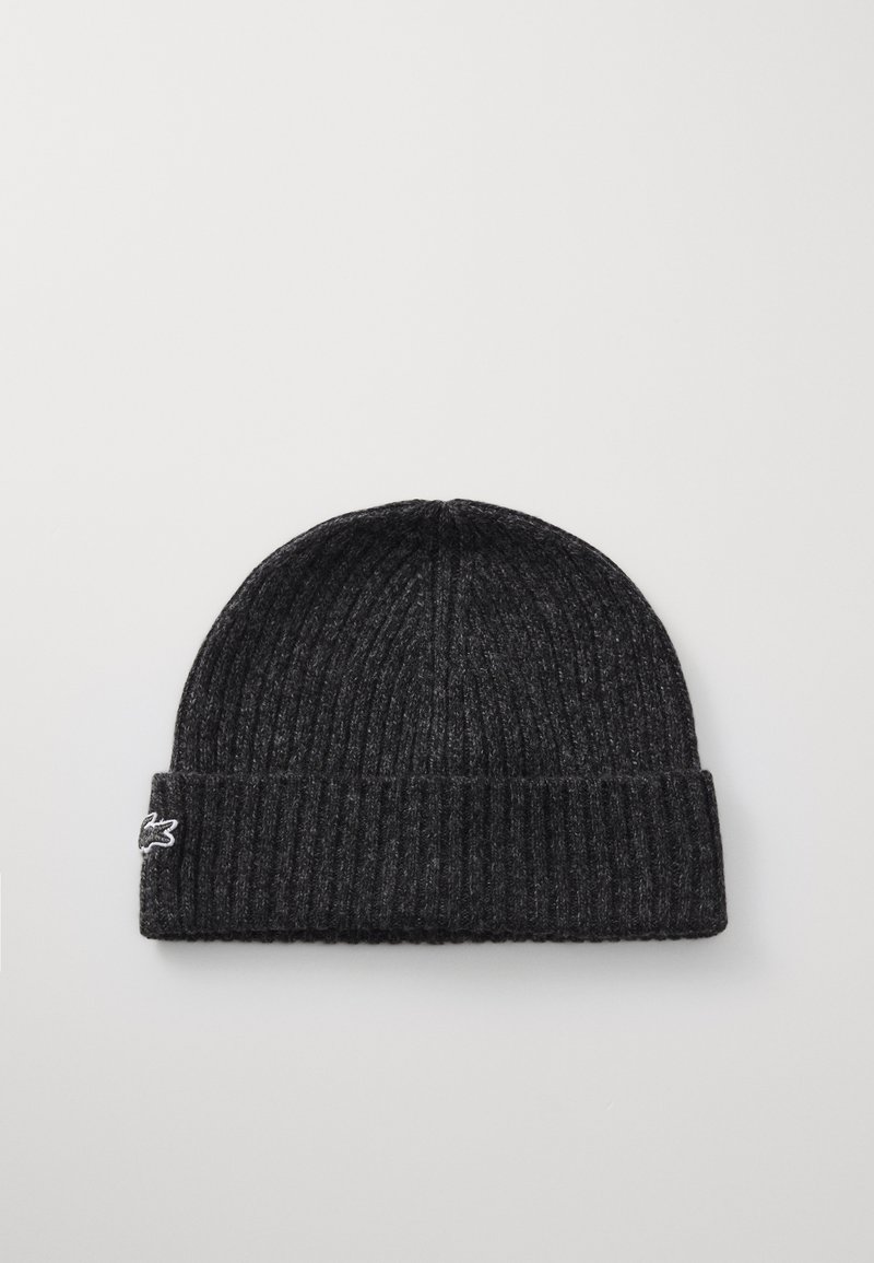 Lacoste UNISEX - Bonnet - bitume neps