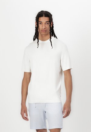 JPRCCWILLIAM CREW NECK - Strickpullover - cloud dancer