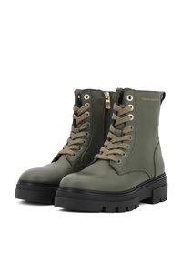 Tommy Hilfiger Stivaletti stringati - verde