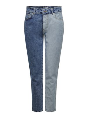 ONLY MOM ONLLINDA - Sirgete säärtega teksad - medium blue denim