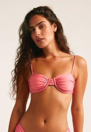Top de bikini - rosa