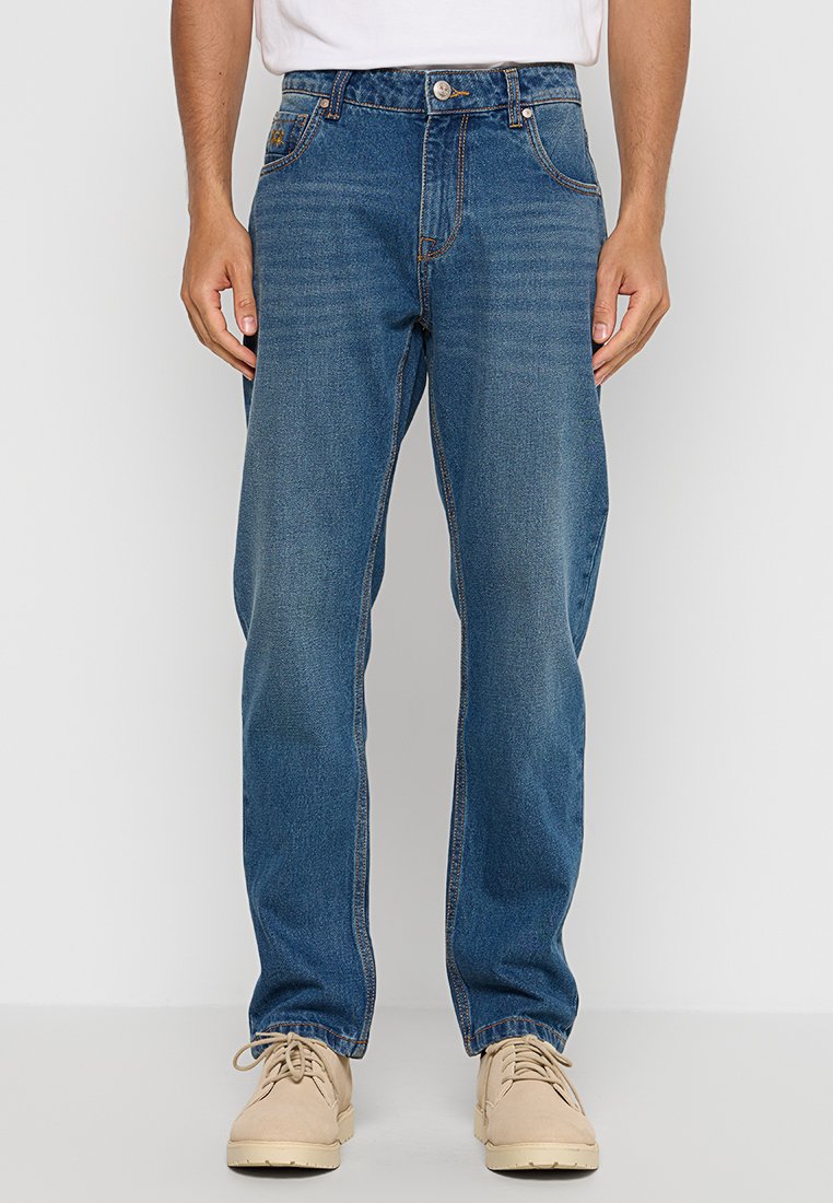 LA MARTINA Straight leg jeans blauw LA MARTINA Straight leg jeans blauw