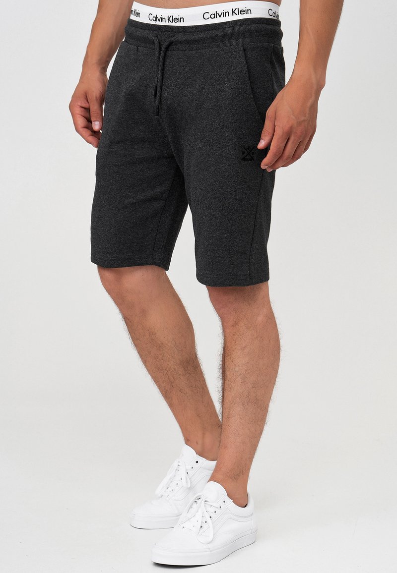 Herren Chino Shorts | INDICODE JEANS ECKERD Shorts charcoal mix/anthrazit - NL01844 Herren Chino Shorts | INDICODE JEANS ECKERD Shorts charcoal mix/anthrazit - NL01844