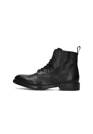 Lace-up ankle boots - zwart
