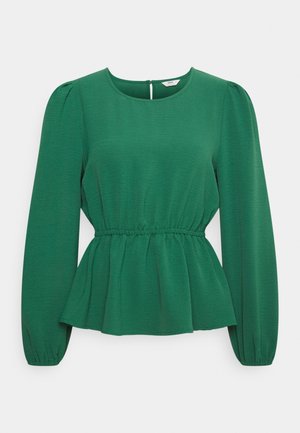 ONLMETTE O NECK - Blusa - hunter green