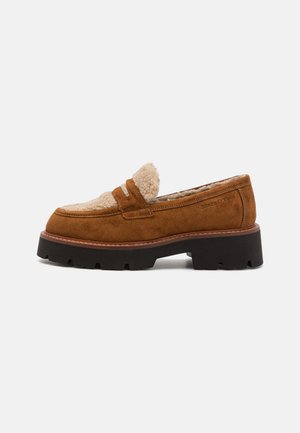 MOD. GIULIA  - Slip-ons - cognac