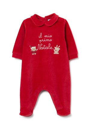 LONG-SLEEVED CHRISTMAS ONESIE - Combinaison - dark red