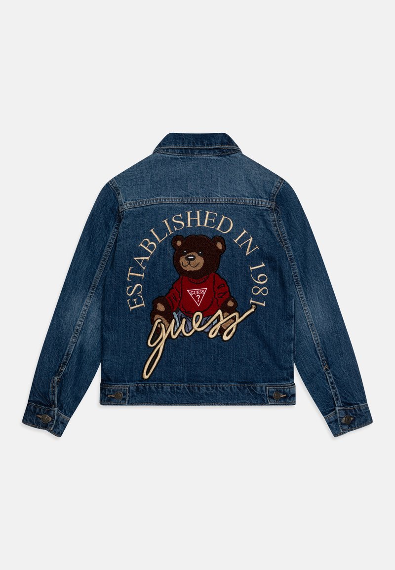 Guess JUNIOR COMFORT UNISEX Denim jacket wavy ocean/light-blue