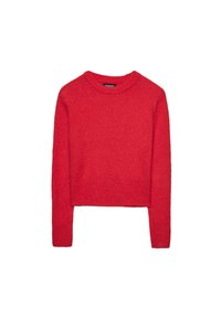 WITH SHOULDER PADS - Pullover - red
