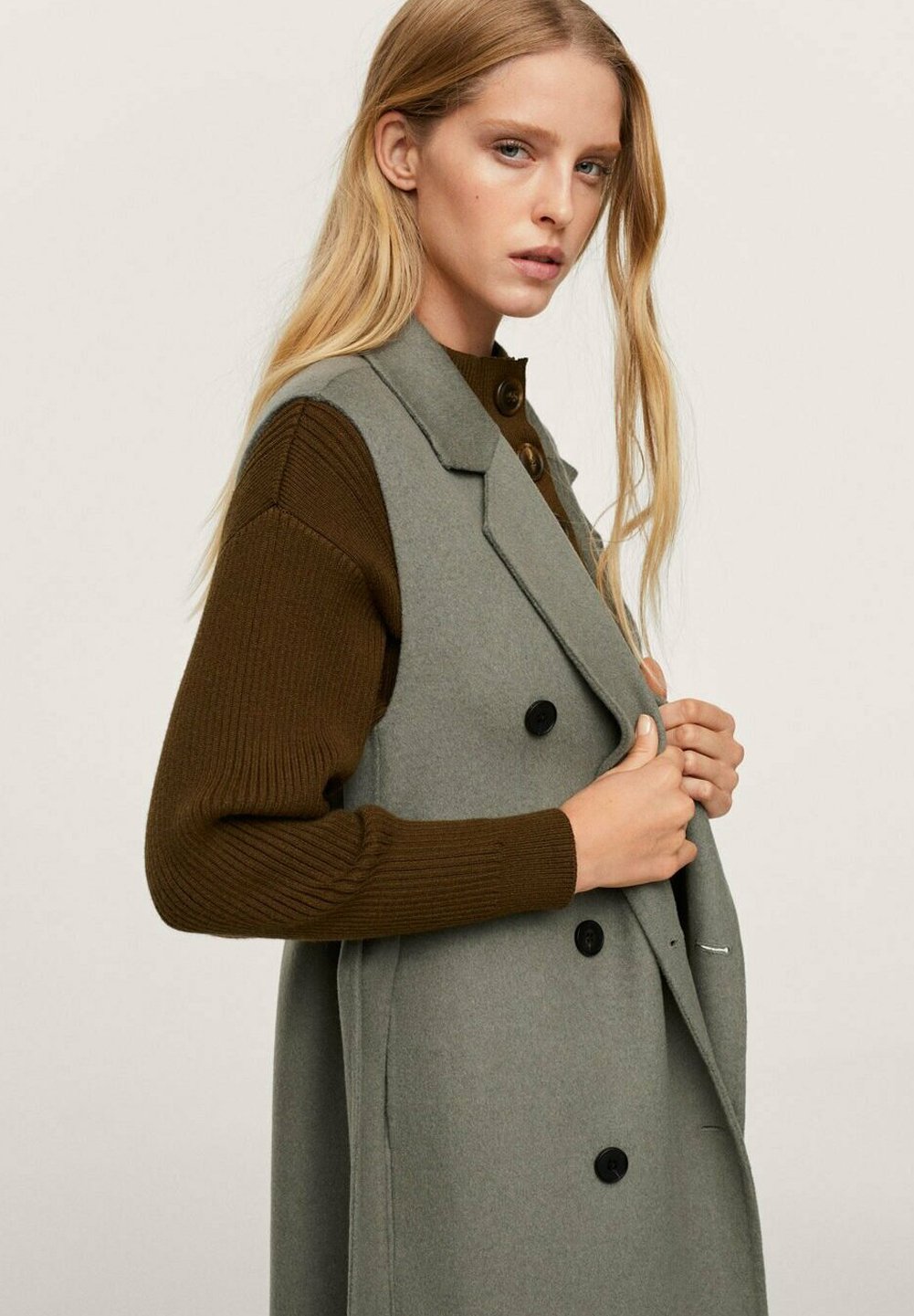 Mango Chaleco - vert/verde - Zalando.es