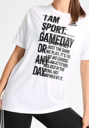 Camiseta estampada - white