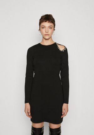 ONLY ONLCAYSA BLING O NECK DRESS - Cocktail φόρεμα / Φόρεμα για πάρτι - black