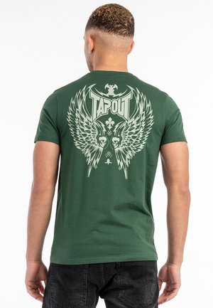 Tapout NORMALE PASSFORM MASK - T-shirt print - green green