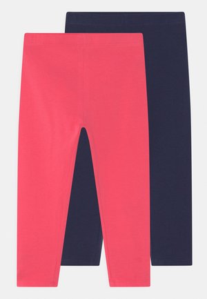 SOLID 2 PACK - Legging - patriot blue/rouge red