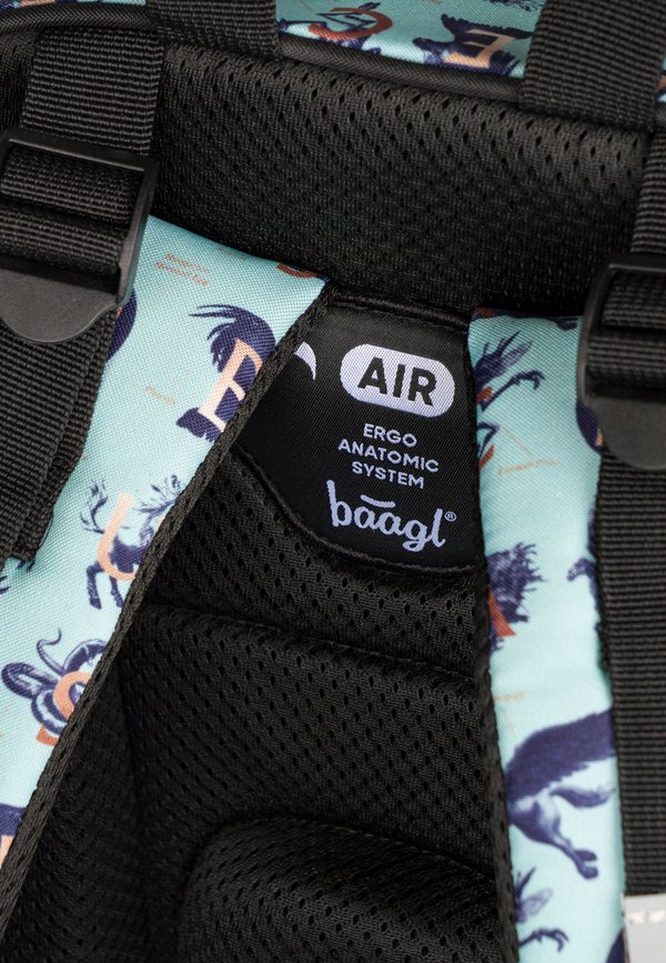 3 SET – Schulranzen Set – blau