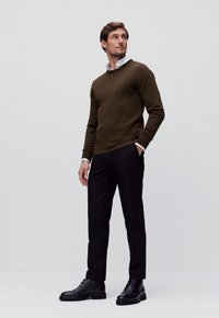 Bläck MENTON - Stickad tröja - brown