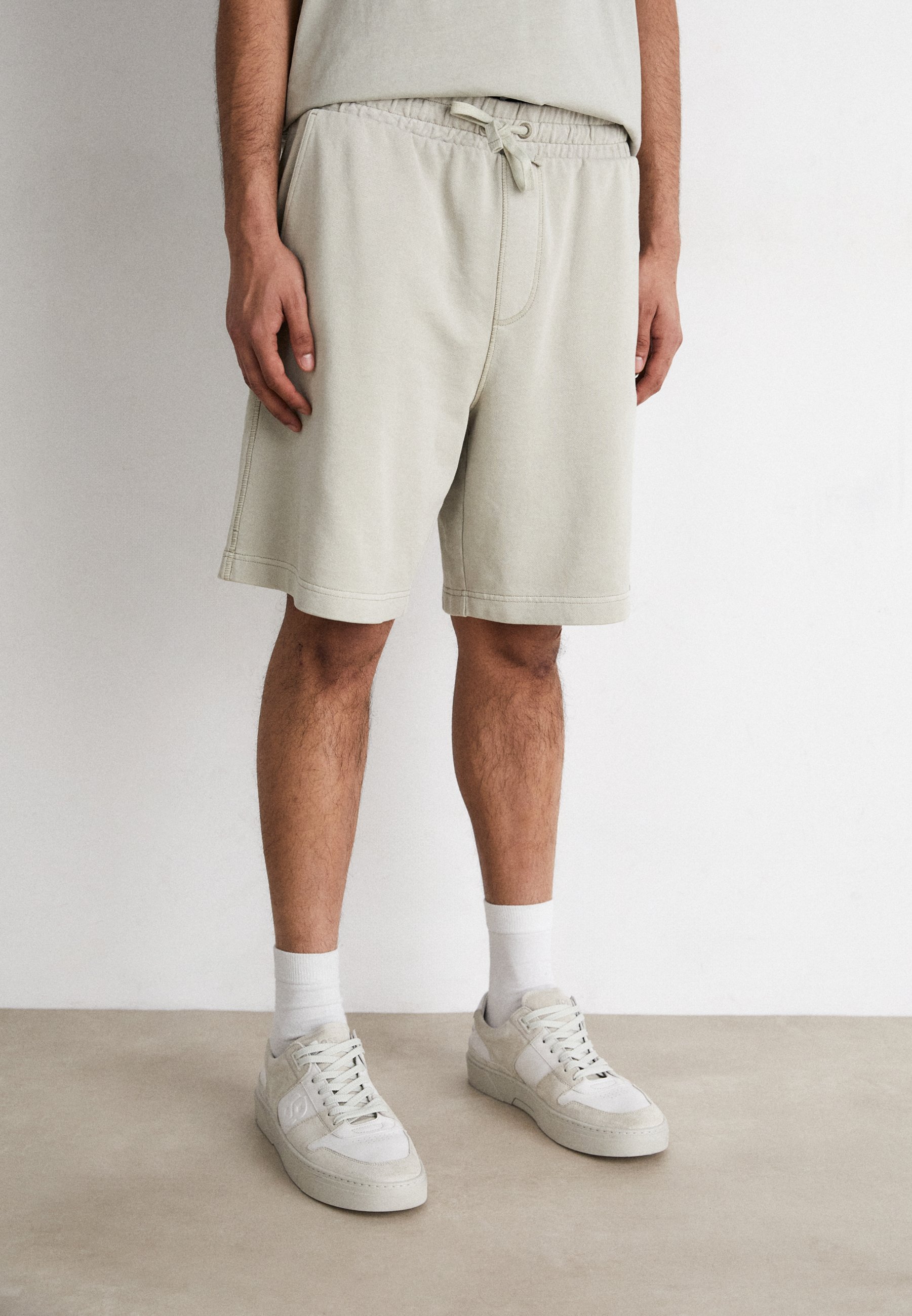 Koton Herren-Shorts Slim Fit Mit Drawstring – Anthrazit, Größe S, Maschinenwaschbar