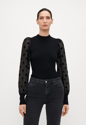 YASDOTME - Strikkegenser - black