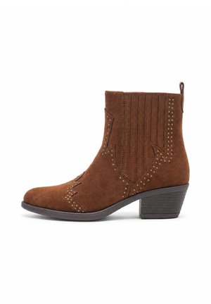 Salinyang, SALINYANG DAMEN STIEFELETTEN STIEFELETTEN - Cowboy/biker ankle boot - braun
