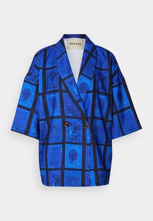 Heathe POST STAMP SET SHIRT - Blusa - blue