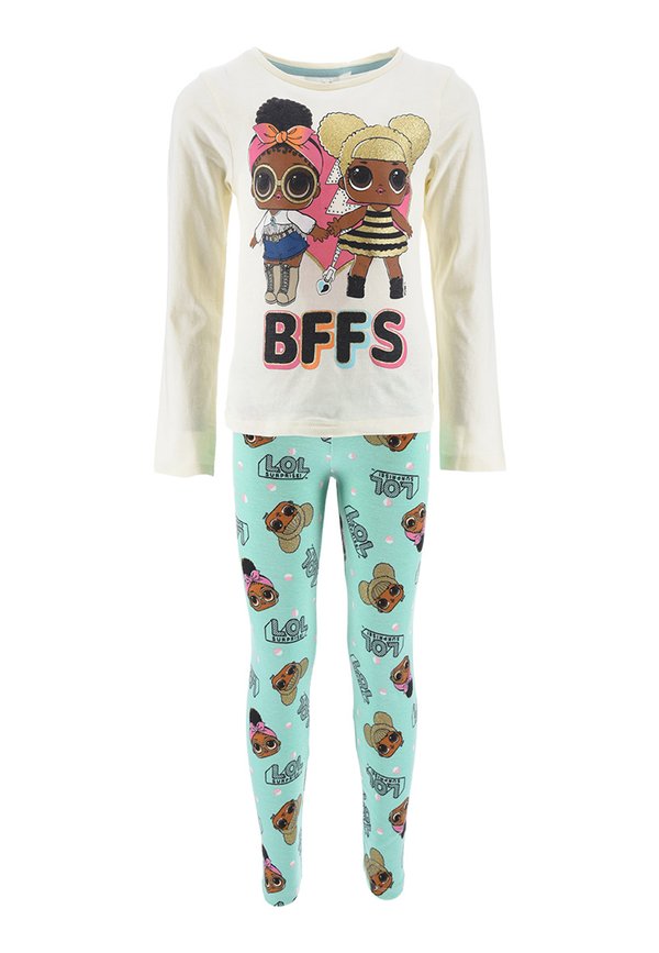 SET - Langarmshirt - weiß